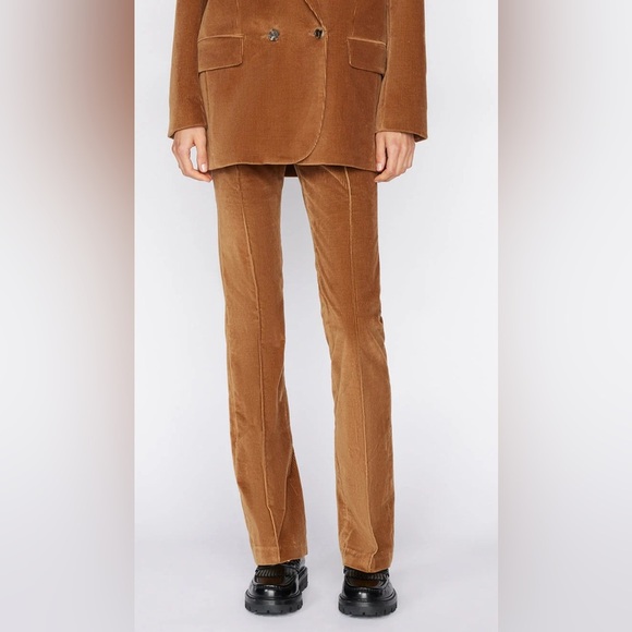 NWT Frame Pintuck Cord Trouser, Size 6 - Picture 2 of 7